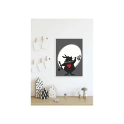 KomarWandbild Alice Rabbit 50x70 cm