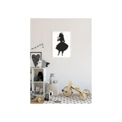 KomarWandbild Alice Silhouette 50x70 cm