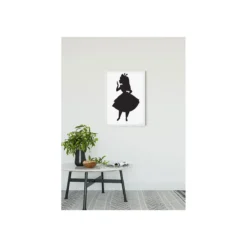 KomarWandbild Alice Silhouette 50x70 cm