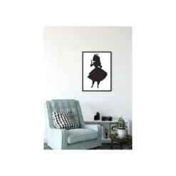 KomarWandbild Alice Silhouette 50x70 cm
