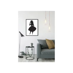KomarWandbild Alice Silhouette 40x50 cm