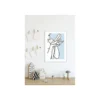KomarWandbild Cinderella Glass Shoe 50x70 cm
