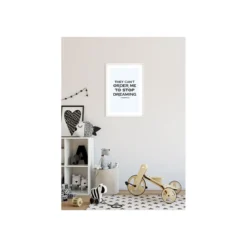 KomarWandbild Cinderella Quote 50x70 cm