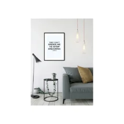 KomarWandbild Cinderella Quote 50x70 cm