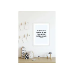 KomarWandbild Cinderella Quote 40x50 cm