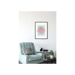 KomarWandbild Cinderella Rose 50x70 cm