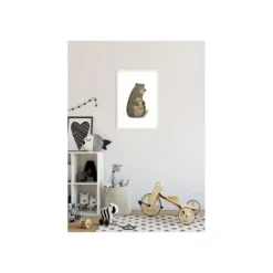 KomarWandbild Cute Animal Bear 50x70 cm