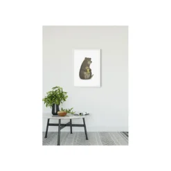 KomarWandbild Cute Animal Bear 50x70 cm