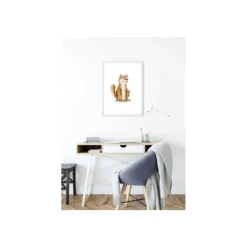 KomarWandbild Cute Animal Dog 50x70 cm