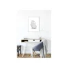 KomarWandbild Cute Animal Polar Bear 50x70 cm