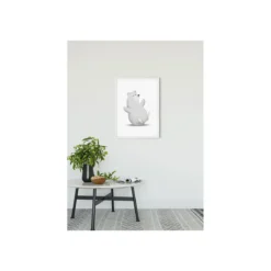 KomarWandbild Cute Animal Polar Bear 50x70 cm