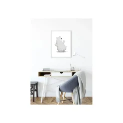 KomarWandbild Cute Animal Polar Bear 50x70 cm