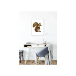 KomarWandbild Cute Animal Squirrel 50x70 cm