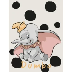 KomarWandbild Dumbo Dots 50x70 cm