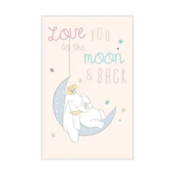 KomarWandbild Dumbo Moon 50x70 cm