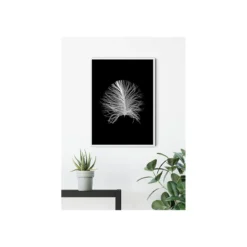 KomarWandbild Feather Black 50x70 cm