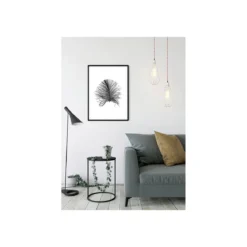 KomarWandbild Feather White 50x70 cm