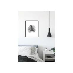 KomarWandbild Feather White 50x70 cm