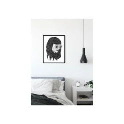 KomarWandbild Grid Monochrome 50x70 cm