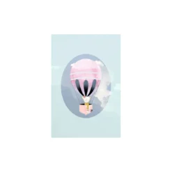 KomarWandbild Happy Balloon Green 50x70 cm