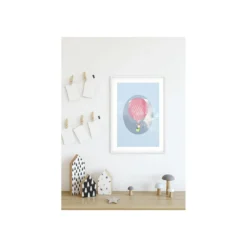 KomarWandbild Happy Balloon Blue 40x50 cm