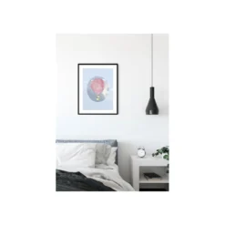 KomarWandbild Happy Balloon Blue 40x50 cm