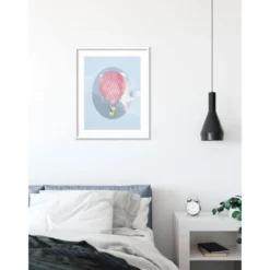 KomarWandbild Happy Balloon Blue 40x50 cm