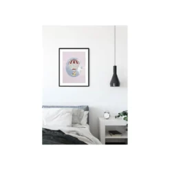 KomarWandbild Happy Balloon Rose 40x50 cm