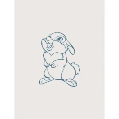KomarWandbild Hey Thumper 40x50 cm