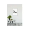KomarWandbild Iguana White 50x70 cm