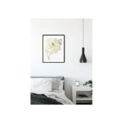 KomarWandbild Illustration Dahlia 40x50 cm