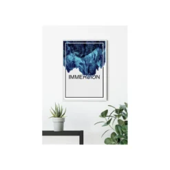 KomarWandbild Immersion Blue 50x70 cm