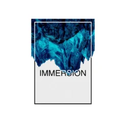 KomarWandbild Immersion Blue 50x70 cm