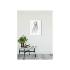 KomarWandbild Jellyfish White 50x70 cm