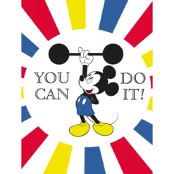 KomarWandbild Mickey Mouse Do it 40x50 cm