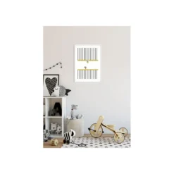 KomarWandbild Mickey Mouse Footlines 40x50 cm