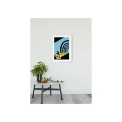 KomarWandbild Mickey Mouse Foot Tunnel 40x50 cm