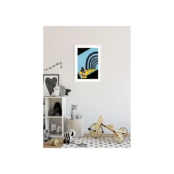 KomarWandbild Mickey Mouse Foot Tunnel 40x50 cm