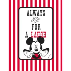 KomarWandbild Mickey Mouse Laugh 40x50 cm