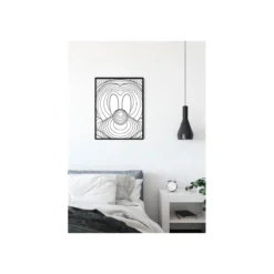 KomarWandbild Mickey Mouse Lines 40x50 cm
