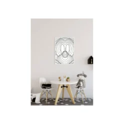 KomarWandbild Mickey Mouse Lines 40x50 cm