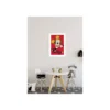 KomarWandbild Mickey Mouse Magnifying Glass 50x70 cm