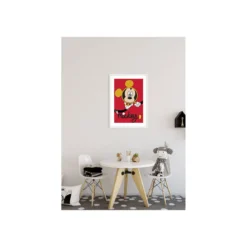 KomarWandbild Mickey Mouse Magnifying Glass 50x70 cm