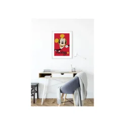 KomarWandbild Mickey Mouse Magnifying Glass 50x70 cm
