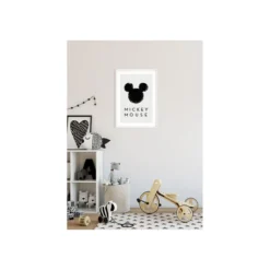 KomarWandbild Mickey Mouse Silhouette 50x70 cm