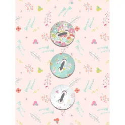 KomarWandbild Minnie Mouse Buttons 50x70 cm