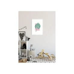 KomarWandbild Minnie Mouse Leaf 50x70 cm
