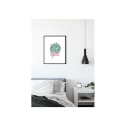 KomarWandbild Minnie Mouse Leaf 40x50 cm