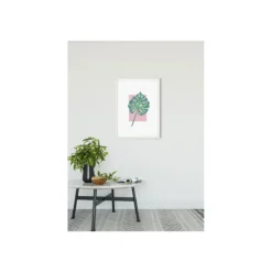 KomarWandbild Minnie Mouse Leaf 40x50 cm