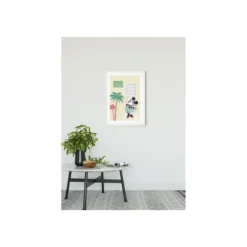 KomarWandbild Minnie Mouse Palms 50x70 cm